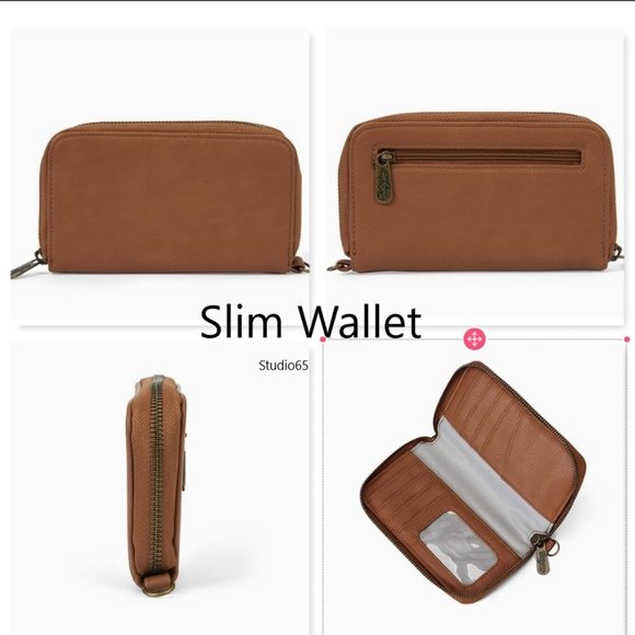 thirty-one Handbags - Thirty One Slim Wallet + Wristlet Strap-NWOT